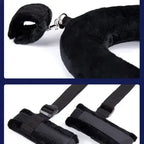 Dominitoy U‑Shaped Travel Neck Restraint with Four Point Straps