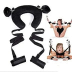Dominitoy U‑Shaped Travel Neck Restraint with Four Point Straps