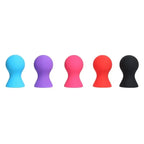 Dominitoy Vibrant Nipple Suckers - Silicone BDSM Toys for Sensual Play