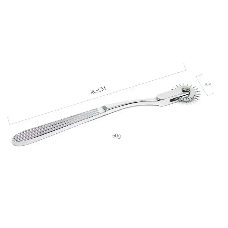 Dominitoy Wartenberg Wheel – 22-Spike Stainless Steel BDSM Pinwheel