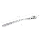 Dominitoy Wartenberg Wheel – 22-Spike Stainless Steel BDSM Pinwheel