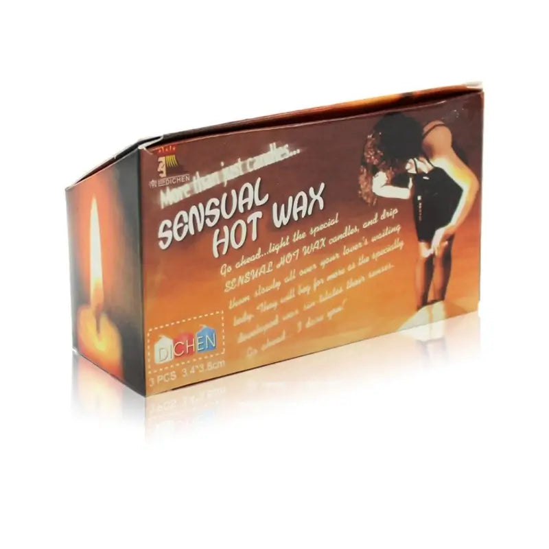 Sensual Hot Wax — Low-Temperature BDSM Candles, 3-Pack